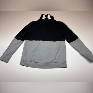 Under Armour Black and Gray Kids Sweatshirt